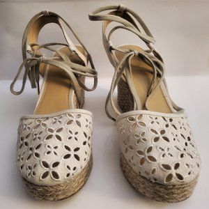 Michael Kors 'Darci' Espadrille Wedge Sandals